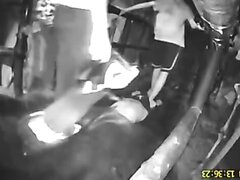 Chinese Girls Unaware Feet Trample