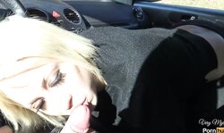 POV Pompino Pubblico In Auto!keeps Up(dialoghi Italiano)