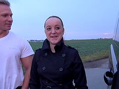 Redhead Sweetie Nicol Agrees To Fuck With A Stranger In The Car