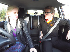 Sexy Georgie Lyall Banged By BBC In The Car
