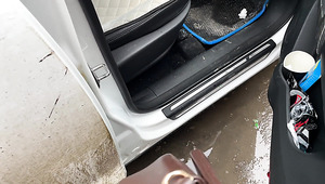 He Didn’t Expect Me To Get In The Car All Naked And Sucking His Dick