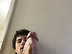 Cute Guy Creamy Cumshot