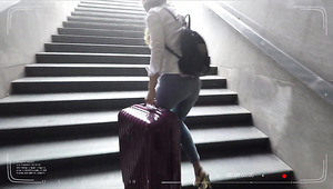 Tourist Kin Brunette Gabriella Lati Got Fucked By A Local In His Flat