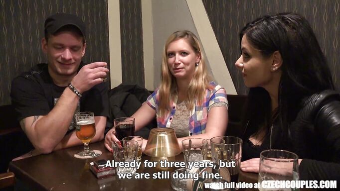 Czech Couple Agrees To Foursome For Cash