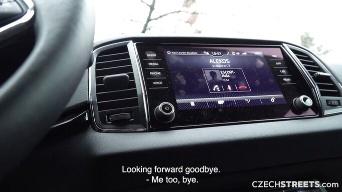 Czech Babe Gets Face Fucked For Some Cash