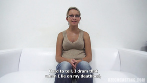 Shy European Amateur Teen Shows Her Body