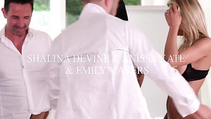 Workplace Group Sex With Three Busty And Big Ass Colleagues