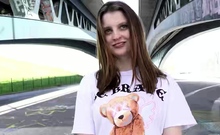 GERMAN SCOUT   First Anal Sex For German Skylar Sweet