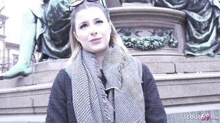 GERMAN SCOUT   German Gamer Girl Mia Minou Pickup For Casting Fuck In Munich