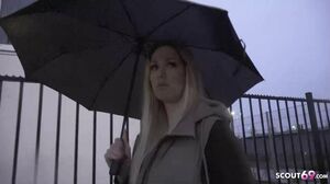 GERMAN SCOUT   Perfect Round Ass German Girl Marie Cherie Pick Up For First Casting Fuck