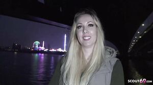 GERMAN SCOUT   Perfect Round Ass German Girl Marie Cherie Pick Up For First Casting Fuck