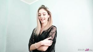 GERMAN SCOUT   Skinny German Becky California First Time Porn Casting At Pick Up In Berlin