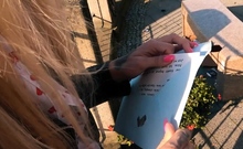 Real German Blind Date On Street With German Skinny Milf