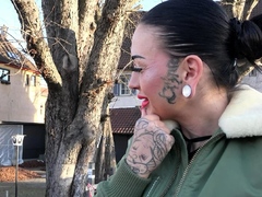 GERMAN SCOUT   FIT GERMAN FEMDOM TEEN KATHARINA PICKUP FUCK