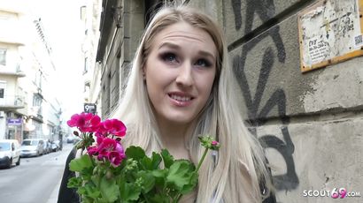 GERMAN SCOUT   TEEN DIANE SEDUCE TO ANAL FUCK AFTER COLLEGE AT CASTING   German