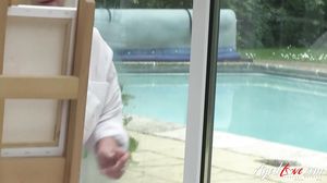 AgedLove Hot British Blonde Got Straight Hardcore