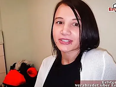 Lovely, German Honey Gave A Palm Job To A Stud She Desired To Drill, Until She Ejaculates