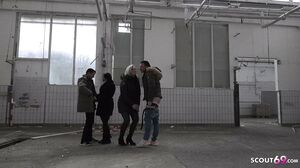 German MILF Tatjana Young And Teen Elisa18 Talk To Swinger Foursome