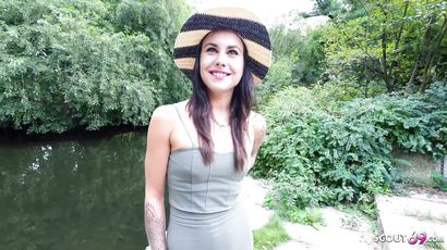 Jenny Stella’s Skinny Frame Explores Hard German Casting