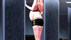 Young And Seductive Redhead Babe Gets In A Real Trouble