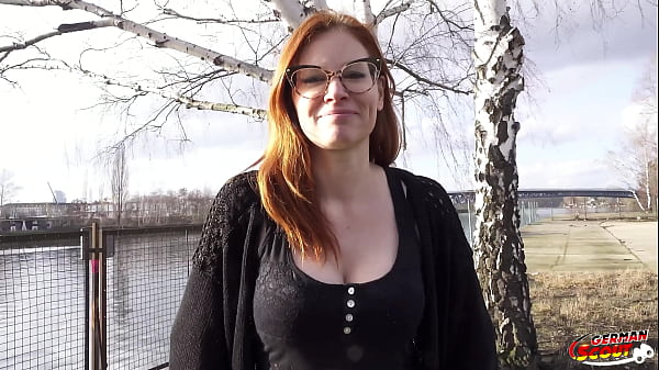GERMAN SCOUT   Glasses Ginger Redheadh MILF Mona Einhorny First Time Porn At Hard Casting