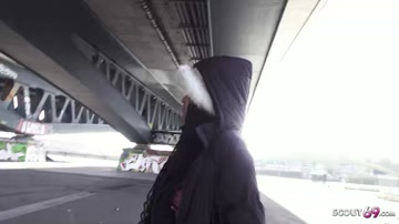 GERMAN SCOUT   No Condom Anal Sex At Pick Up Casting For Black Girl Vicky Menage