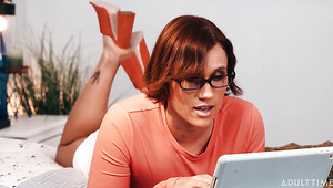 Hot Brunette Milf Invites A Shy Guy And Shows Him The Pleasure Of Sex