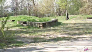 GERMAN SCOUT   Fleshy Young Cutie Elisa Cheat BF And Street Casting