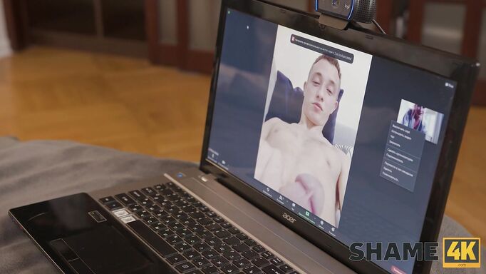 German Milf With Large Ass Takes Cock From Young Stud.