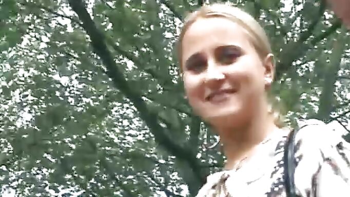 German Teen Picked For Her First Porn Casting