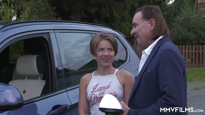 Young German Driving Learner