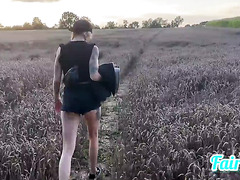 German Teen Got Anal Fucked Outdoors