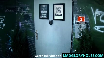 Lesbian Glory Hole And Extremely Huge Dildo