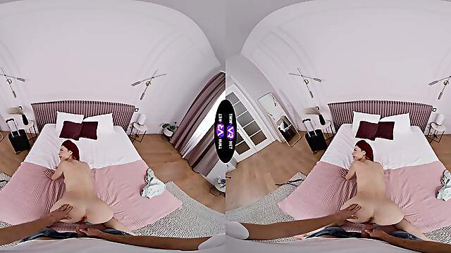 Teen Sirena Devours Giant Cock In HD VR