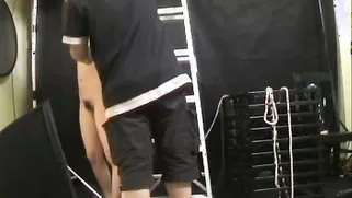 Cutie Japanese Babe With Long Legs Likes Breast Bondage