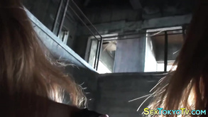 Japanese Lesbians Strapon Sex