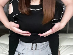 Slim Petite Japanese Cutie Lets Her BF Knead Her Cool Titties And Squeeze Her Perky Nipples