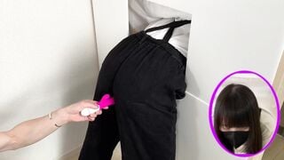 【Japanese Amateur】She Gave A Mine To A Japanese Emo Girl Who Could Not Get Out Of The Wall.【Esunoa】