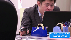 Dad Brings Asian Stepdaughter To The Office, Japanese JAV