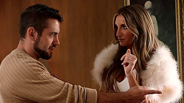 Hot Milf Silvia Saige Enjoys Passionate Sex On The Bed