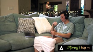 Naughty Stepmom Fucks Her Horny Stepson