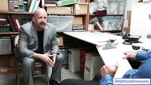 Officer Fucks Shoplifters Stepdaughter