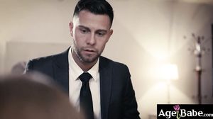 Busty GILF Assistant Fucked In The Office