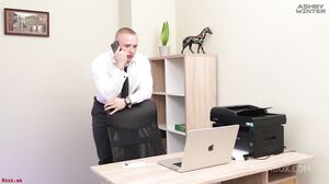 Ashby Winter   Sam The Boss Fucked His Secretary In The Ass In The Office In Front Of His Colleagues