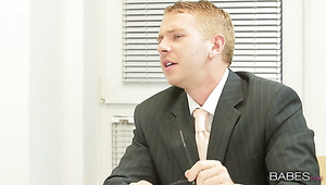 Office Beauty Carolina Abril Makes Love With Her Boss