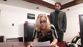 Secretaria Sex On Office