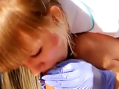 Good Blowjob From Russian Nurse With Condom