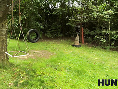 Gypsy Girl Sucks Cock For Cash Outdoors   Hunt 4K POV