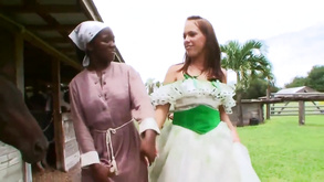 Nice Interracial Threesome Orgy