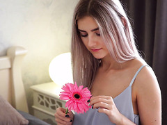 Eva Elfie Plays With Big Tits And Petite Russian Pussy In Solo